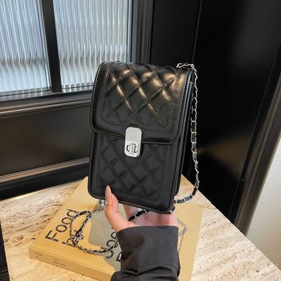 2025 neue lässige Persönlichkeit schöner Trend einfache Umhängetasche Damen kleine Tasche Damen Handytasche kleine quadratische Tasche Damentasche