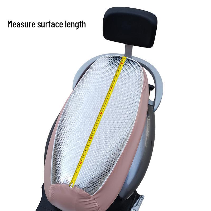 Waterproof Sunproof Heat Insulating Seat Cover for Electric Vehicles, Motorcycles, Scooters, and Battery Cars.