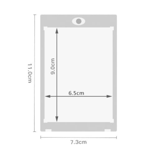 Magnetic Loader for 5 Trading Cards, 35pt Pokemon Card Case, Magnetic Holder, Pokemon Cards, Sports Cards