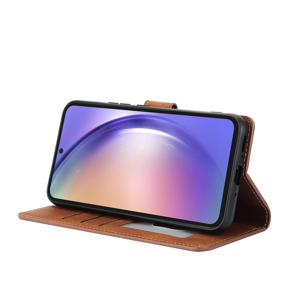 For Samsung Galaxy A55 5G Phone Case Wallet Leather Stand Cover