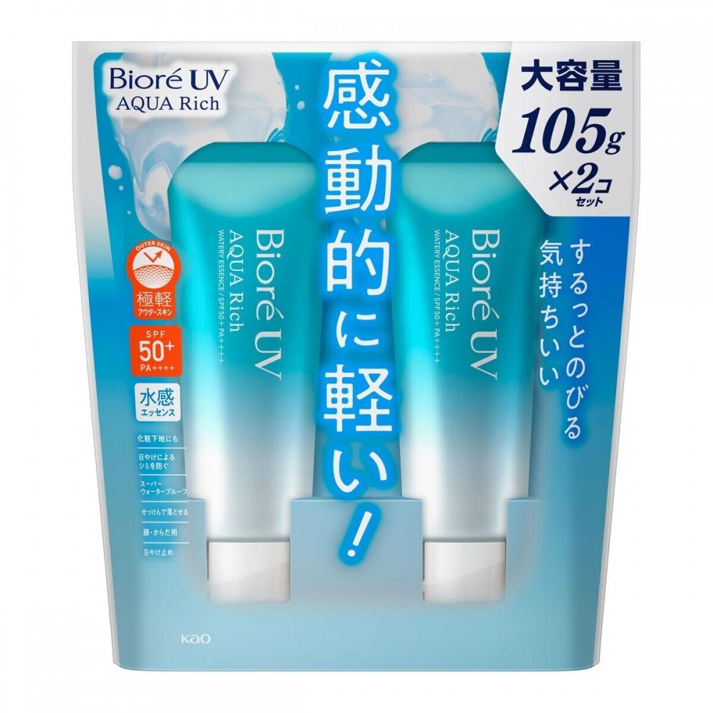 

Biore UV Aqua Rich Watery Essence SPF50+ 105 г x 2
