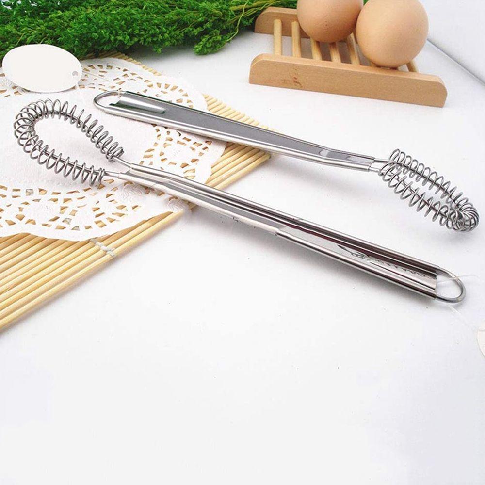 Mini Kitchen Accessories Spring Coil Cream Mixing Egg Stirrer Agitator Baking Tools Egg Whisk