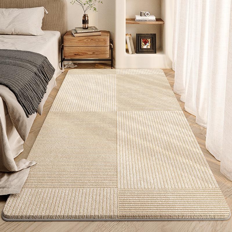 Household Imitation Cashmere Carpet Bedroom Bedside Cool Non-slip Floor Mat Bay Window Cushion Bedside Blanket