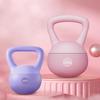 Long Zhan Unisex Soft Leather Kettlebell Set