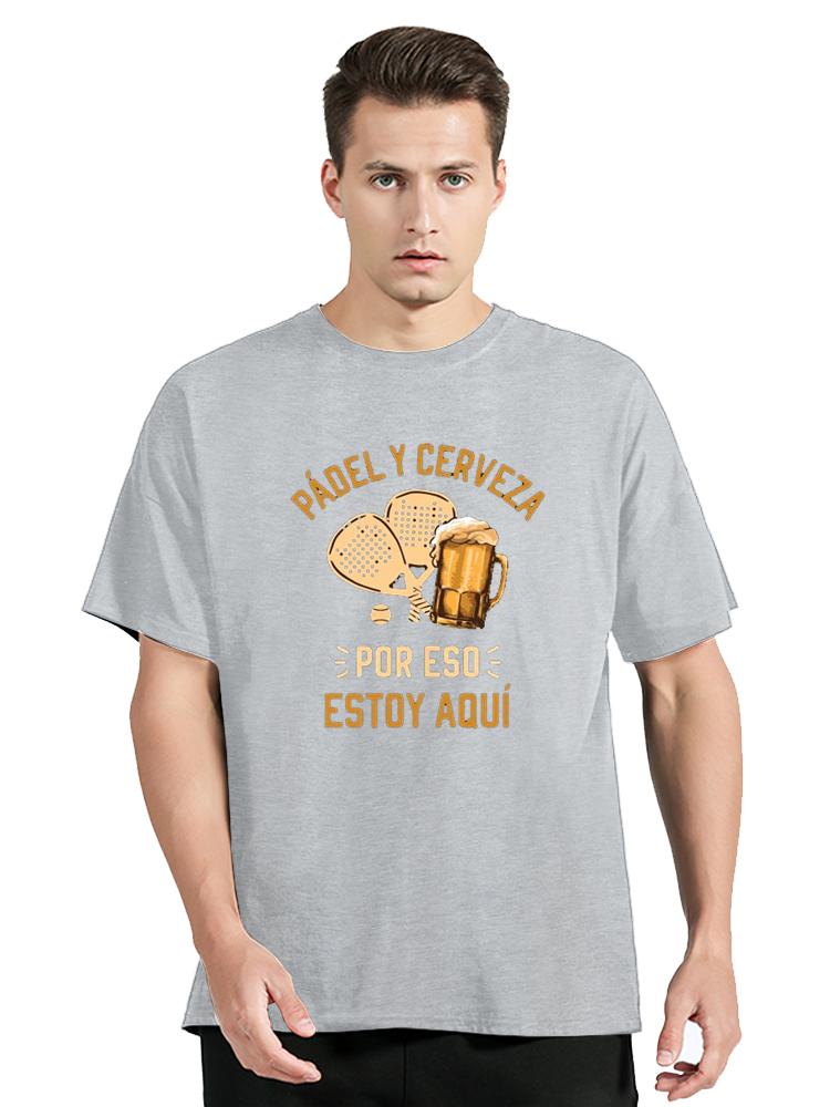 Porque Pierdo Al Padel Padel Divertido T-shirt Funny T Shirt Casual Men TShirt Men Clothing Oversized Graphic Tees Tops