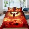 Angel Wings Duvet Cover Set Lucifer Angel Bedding Sets Aesthetic Wing Feather Comforter Cover Set Full Size King Size For Girls