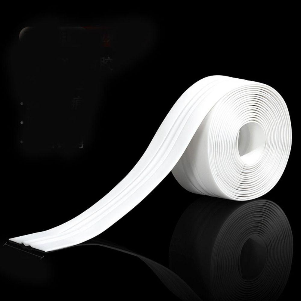 Self Adhesive Kitchen Sink Waterproof Sticker Anti-mildew Mould Proof Sink Bath Sealing Strip Waterproof Transparent Printing