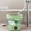 Mini Folding Washing Machine Small Eluting Underwear Towel Baby Clothes Washing Machine Washing Socks Artifact