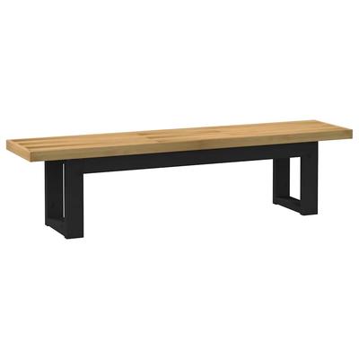 Vidaxl Dining Bench, Noain, 180X40X45 Cm, Solid Pine Wood