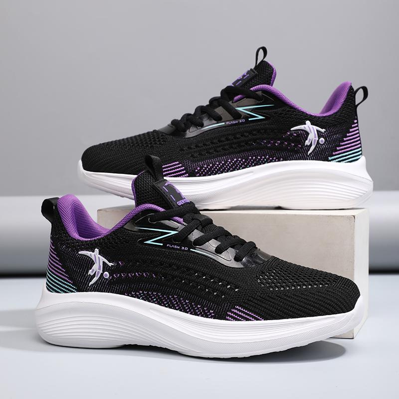 Joni Dan shoes lightweight running shoes spring and autumn new mesh breathable running shoes lightweight shock absorption travel casual shoes