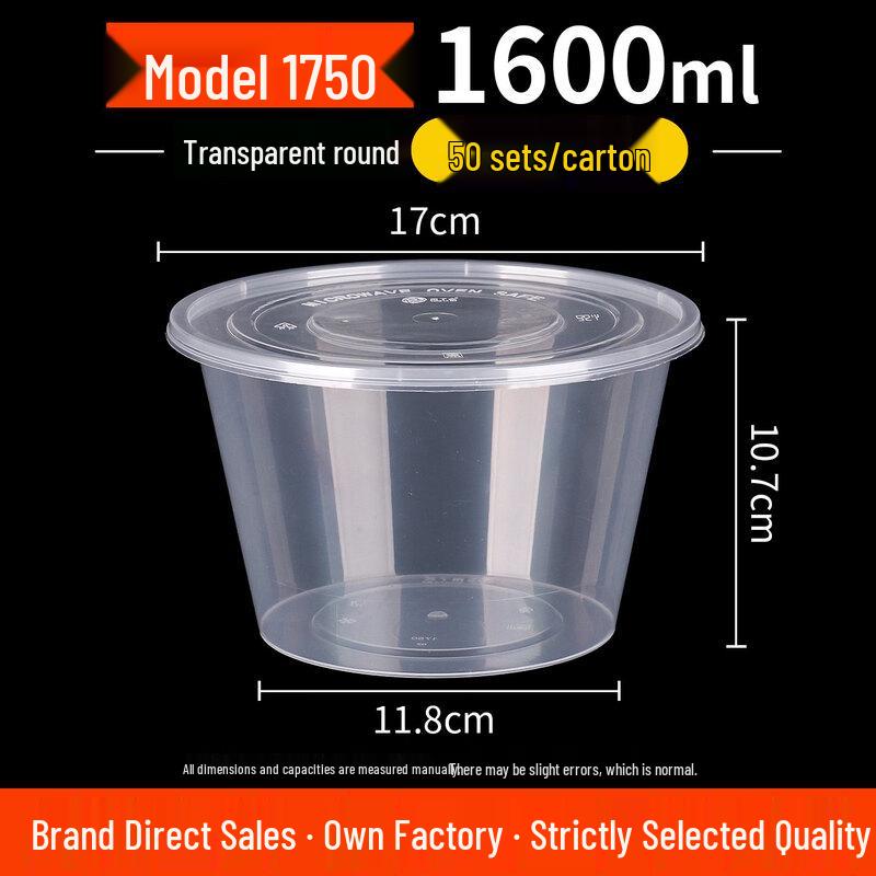 Star Rice Husk Disposable Food Bowl with Lid