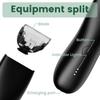 Waterproof Electric Body Hair Trimmer With Rechargeable Base Adjustable Guide Combs For Men Daily Personal Grooming At Home