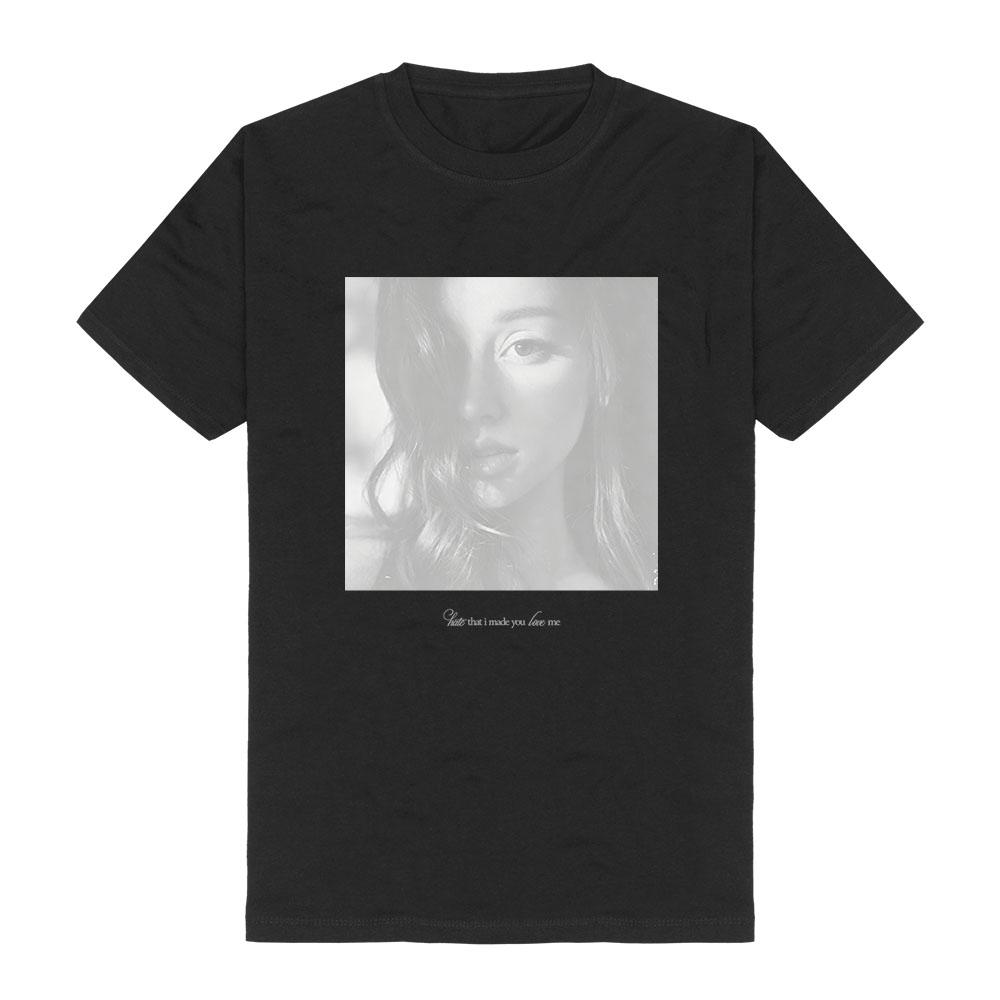 Hate That I Made You Love Me Photo T-shirt Ariana Grande Petal Flower Design Graphic Print Tees Short Sleeve Cotton Female Shirt