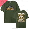 World of Warcraft T-Shirt Hiphop Spiel Gedrucktes T-Shirt Oberteil Locker Komfort Kleidung Sommer Unisex Heißer Verkauf T-Shirts 100% Baumwolle