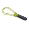 Joseph Joseph Twist Whisk - 2 In 1 - Flat and Balloon Whisks - Suitable for Nonstick Cookware, Silicone, Gray/Green [Authentic] 10539