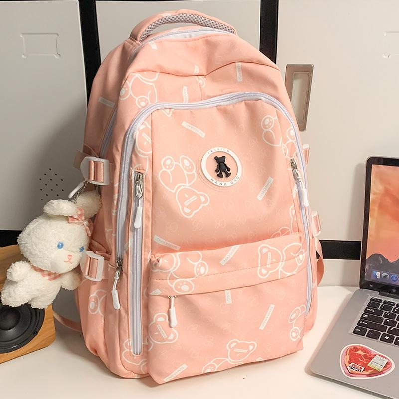 Elementary School Girls Junior High School Students High School Students College Boys Backpack Printed Backpack