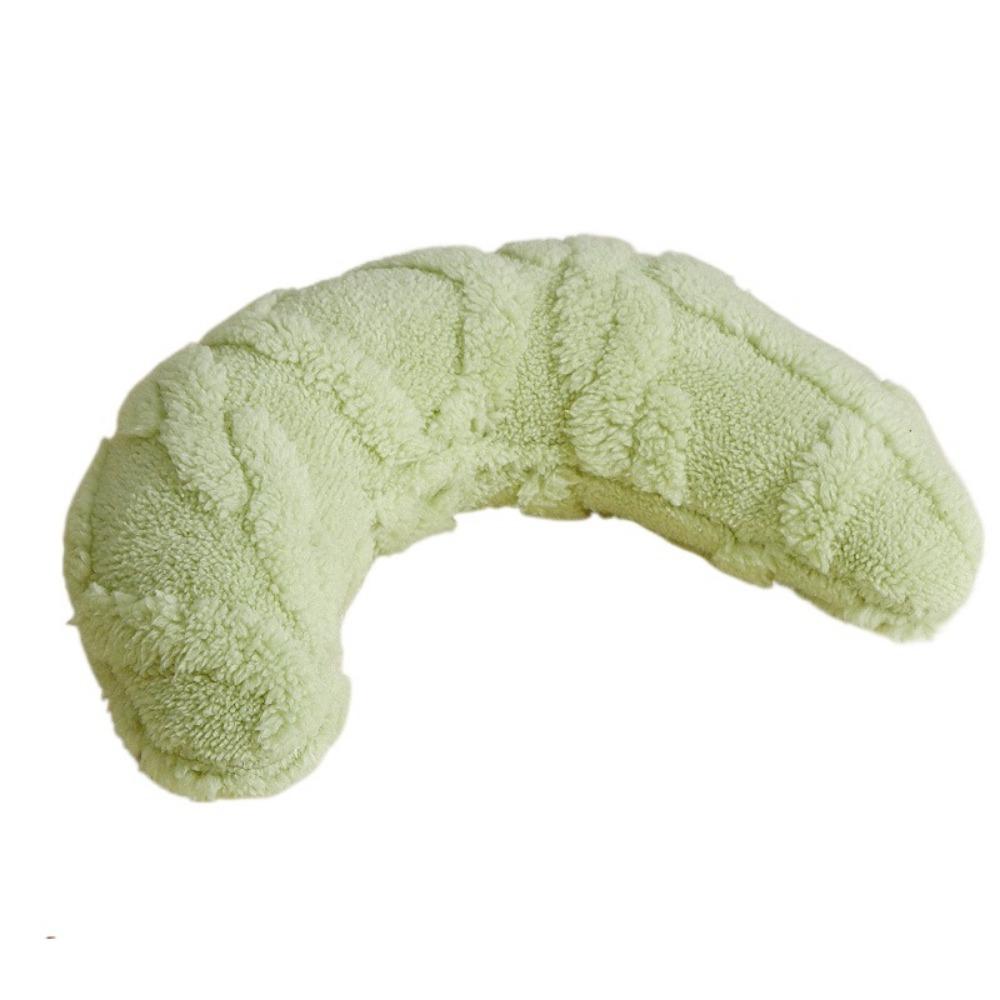 

Мягкая подушка U-образной формы для кошек, теплая игрушка для успокоения питомцев, аксессуары для питомцев, подушка для шеи кошки для осени и зимы зелёный