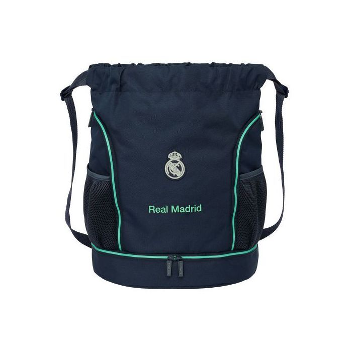 Sports Backpack - REAL MADRID - 612557197 - Navy Blue - Unisex - Dimensions 43x34x15 Cm