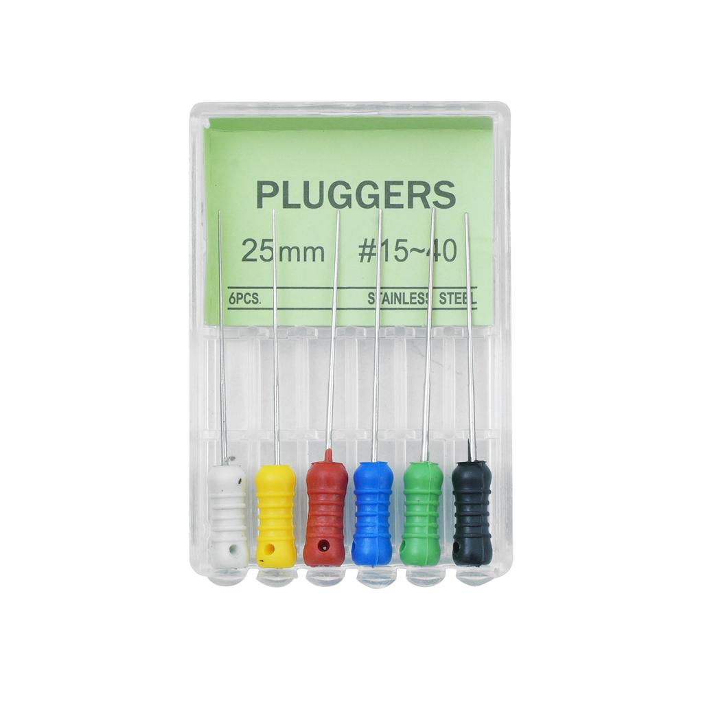 Dental Tools Pluggers Root Cannal Endo File Hand Use 25mm Stainless Steel Endodontic Instruments Dentist Dentistry Drills