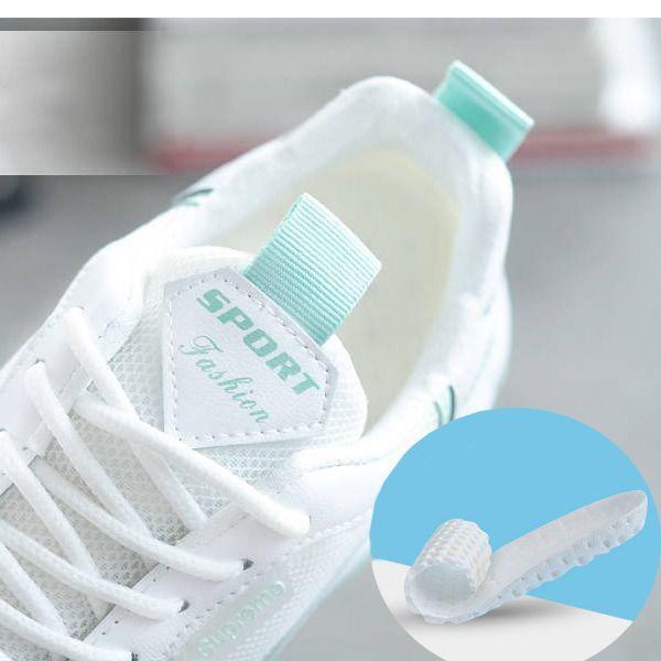 Mesh Hollowed-out Small White Shoes Women Summer Mesh Shoes Joker Thick-soled Breathable Sneakers