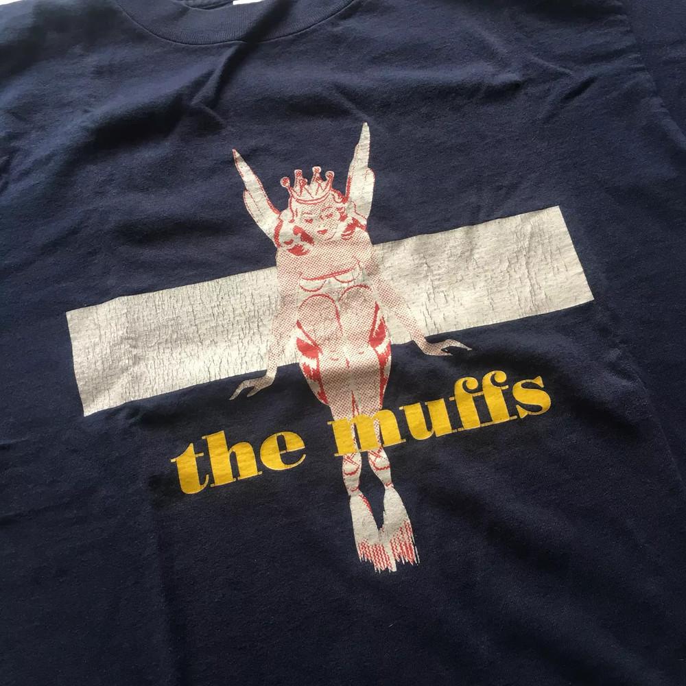 The Muffs Black TShirt Cotton Full Size Unisex S5XL Unisex T-Shirt L