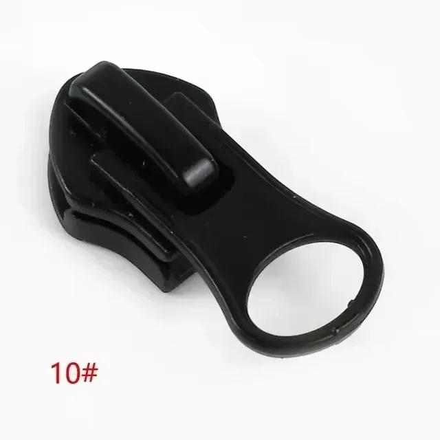 10-50 szt. #3 #5 #8 #10 Wodoodporne suwaki do zamków odwróconych do zamków nylonowych Kurtka Namiot Pociągacz do zamka Główka Naprawa Akcesoria do szycia