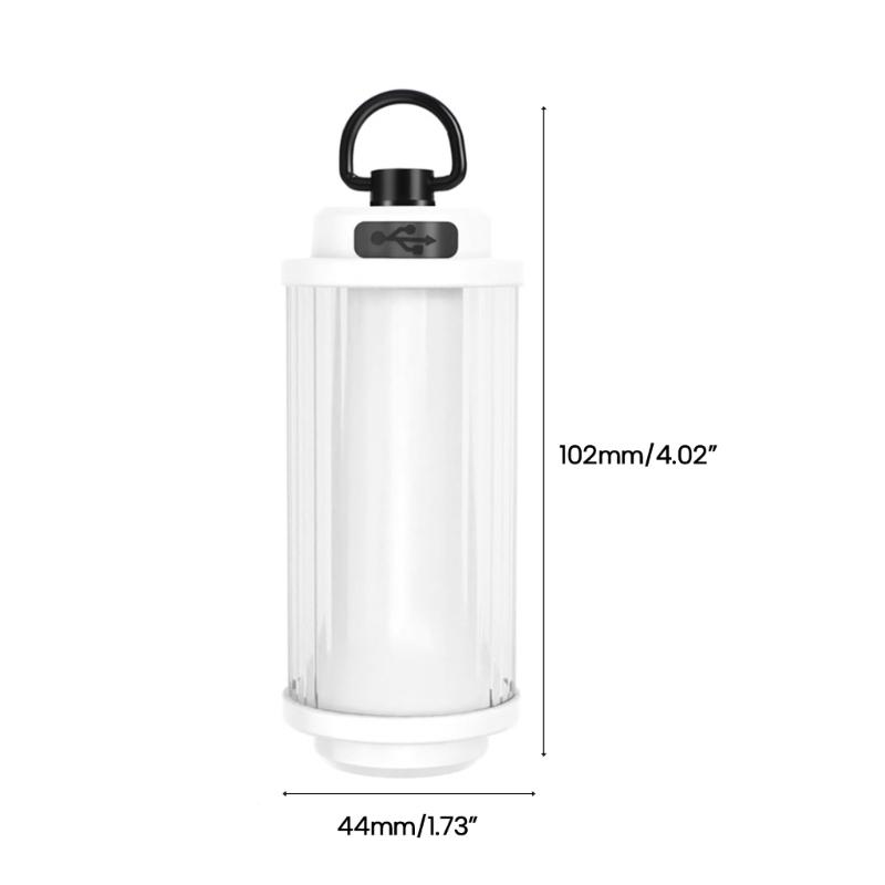 Camping Lantern Rechargeable Tent Light Portable LED Hanging Lamp Emergencies Light Outdoor Home Night Light Easy to Use