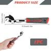 6 Inch Multi-function Adjustable Pipe Wrench, Self Adjusting Wrench, Quick Self-Adjusting Power Grip, Suitable for Mechanics, DI