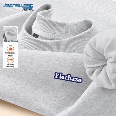 Jeanswest Pullover Sweatshirt with Logo Print