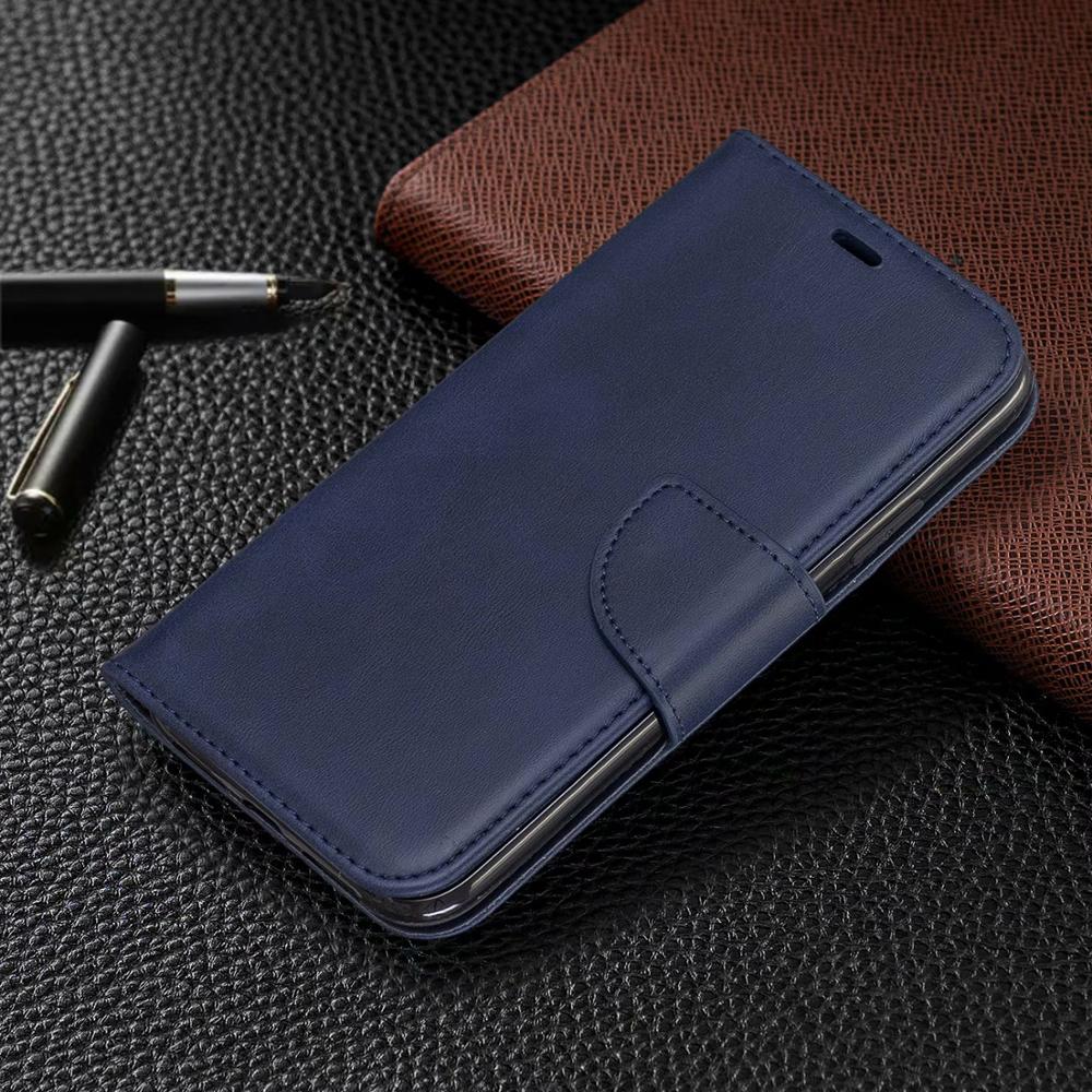 Etui z klapką ze skóry owczej PU do iPhone'a 11 Pro Max X XR XS Max Portfel Etui na portfel Książka Coque do iPhone'a 7 8 6 6S Plus 5 Funda