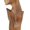 39 Double Chain Layered Necklace (C2403-AN828_SV)