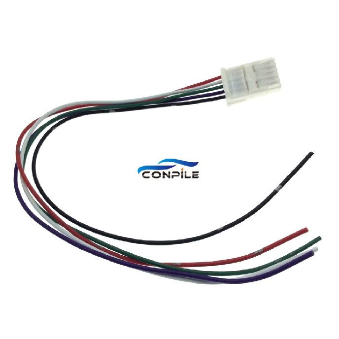 For Toyota 12366 Car Anti-glare Rearview Mirror 5PIN with Harness Plug Connector Cable Wing