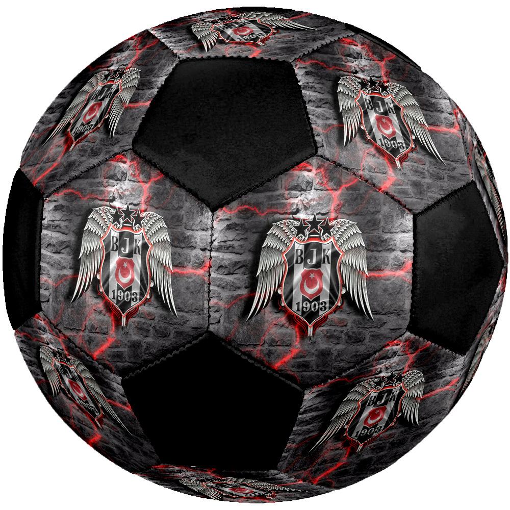 Beşiktaş J.K Fußball Bunt Alle Altersgruppen Maschinengenäht PVC Wettkampfbereit Langlebig Hoher Rückprall.GRÖSSE5