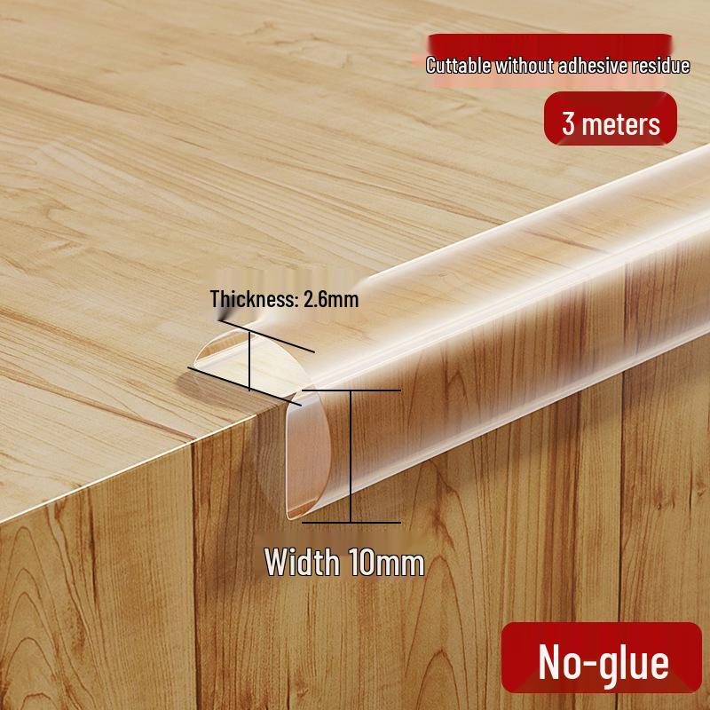 Transparent Anti-Collision Table Corner Protector Airbag for Safety