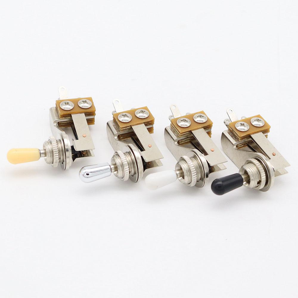1Pcs L Type 3 Way Guitar Switch Plastic Tip Guitar Pickup Selector Toggle Switch For Electric Guitar