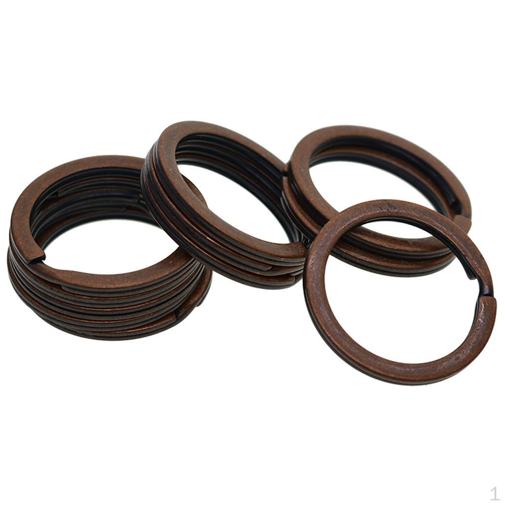 

20 шт. металлические кольца оптом для поделок-брелоков 3