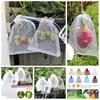 50pcs Insect Proof Bag Anti Pest Bird Mesh Bag Fruit Protection Bags for Grape Strawberry Garden Accessories Veg Fruit Grow Bags