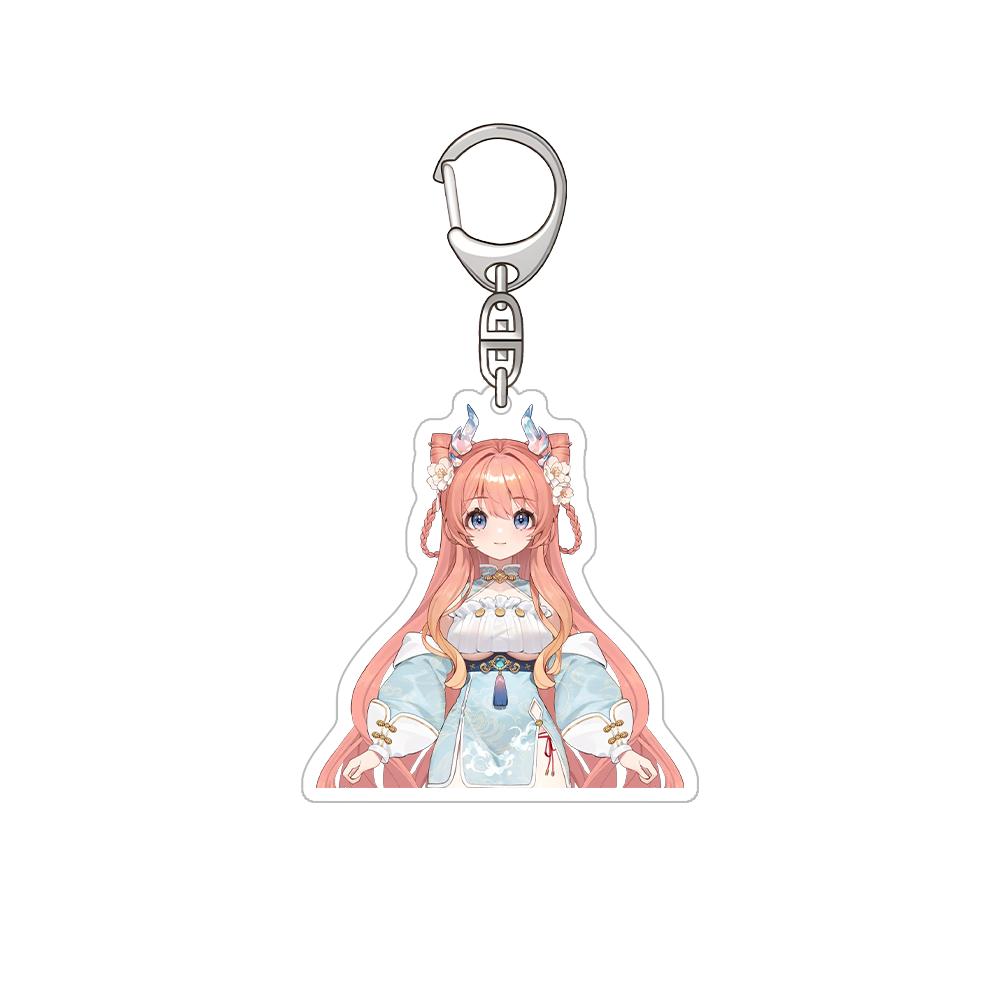 Nijisanji Aza Michiya Kouichi Inochi Urushiha Hunger Mikoto Miki Kioi Kima Tabbiito HD Acrylic Keychain Bag pendant anime goods
