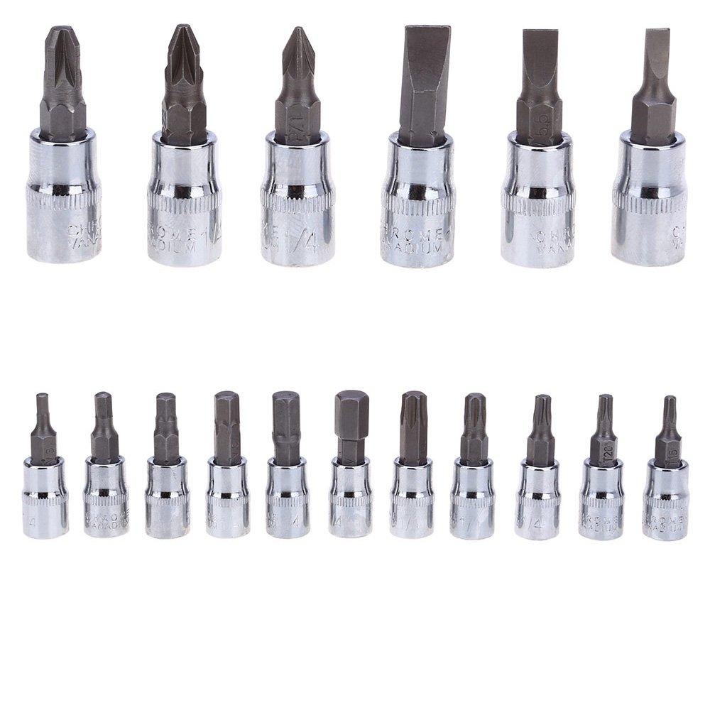 zmart Precision Special Ratchet Wrench for Automotive and Motorcycle and Combination Wrench Car Repair Tool Batch Head Claw and Socket 53-Piece Set,