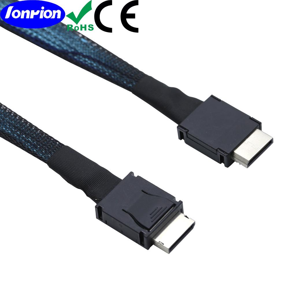 PCIe Oculink MiniSAS SFF-8611 4I To 4I High-Speed Internal Server Cable
