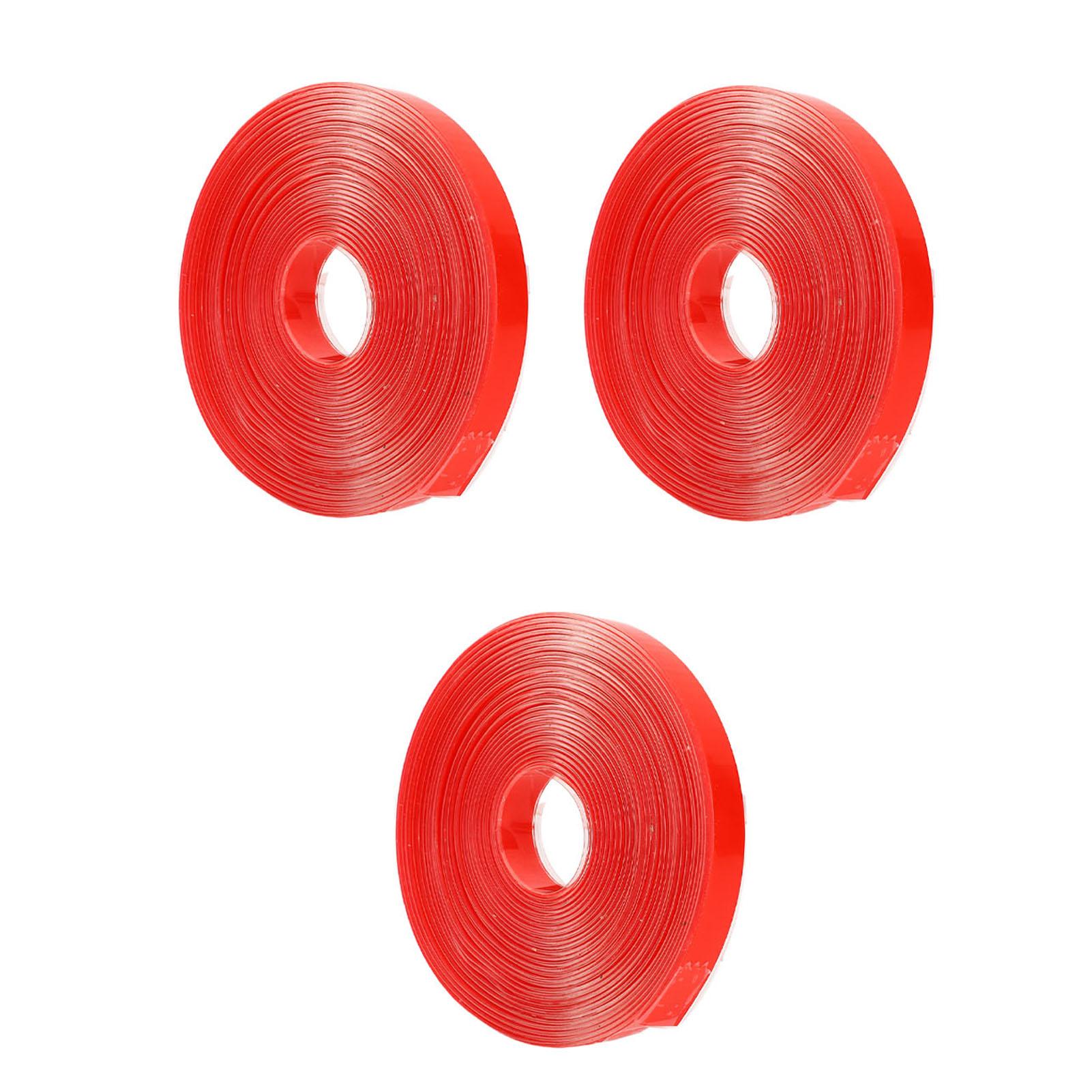 

3 рулона двустороннего скотча 15 мм x 11 мм x 1 мм x 8 м отрывной клейкий скотч для ногтей для дома, салона