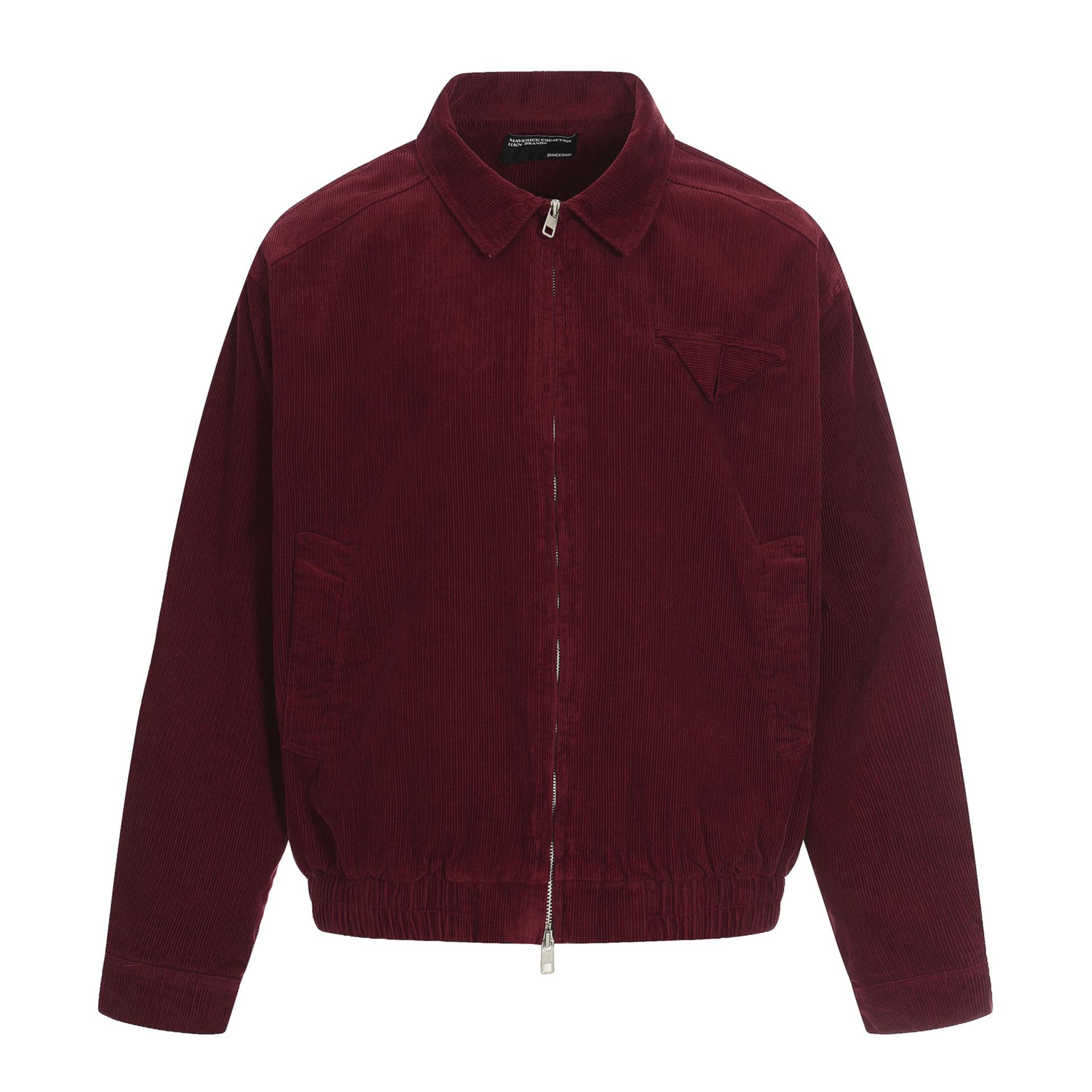 Унисекс ретро вельветовая куртка 11KN: Высококачественный стираный лацкан, короткий широкий рабочий стиль Medium