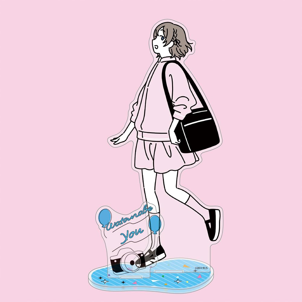 KADOKAWA Love Walk with the Acrylic Watanabe W140 x Acrylic Live! Series Season. Figure, You, Approx. H200mm,