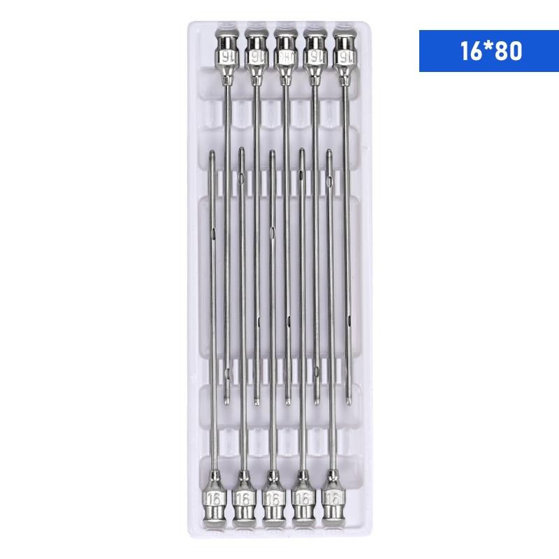 

10 шт. Молочные иглы для скота Ветеринарные доильные иглы для кормления Игла для отбора молока у коровы козы через шприц Сельскохозяйственный инструмент для инъекций