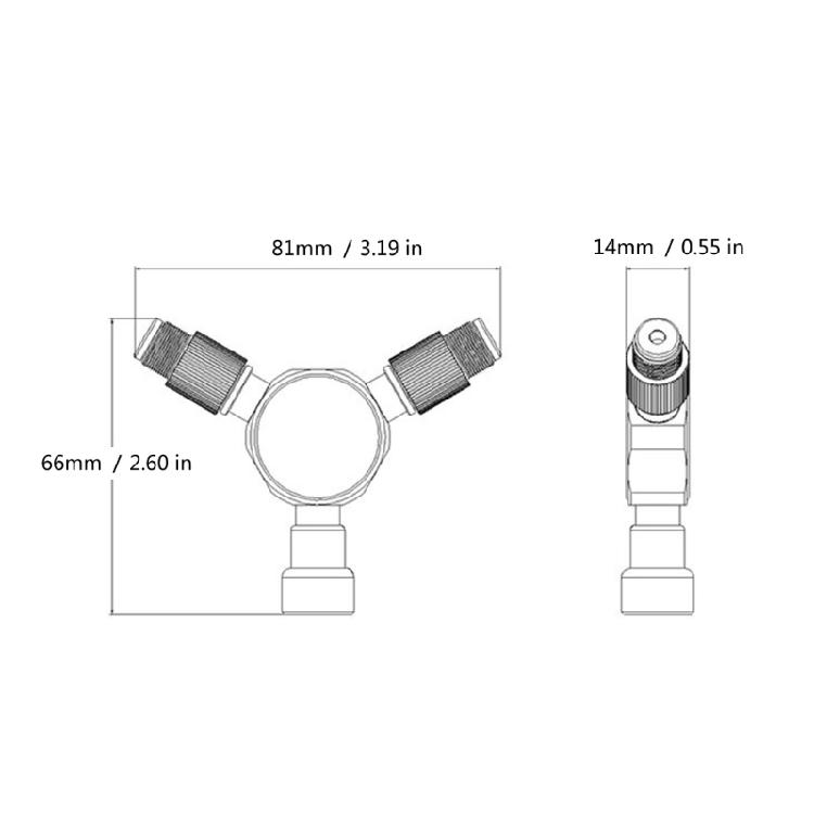 Gas Distributor Outdoor Safe Use Gas Tanks Conversion Head Gas Distributor Aluminum Gas Consumption Camp Stove Adapter