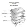 Stainless Steel 9L Buffet Food Warmer