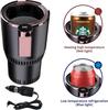 Portabicchieri per Auto Raffreddatore & Riscaldatore con Display Digitale, Porta Bevande Universale 12V Riscaldato/Raffreddato per Caffè