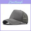 Cotton Mesh Baseball Cap For Men And Women With Wide Brim And Adjustable Fit Summer Streetwear