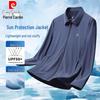 Pierre Cardin Men's Cooling Ice Silk Sun Protection Polo Jacket