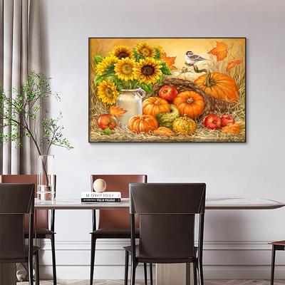 5D DIY Diamond Painting Flowers and Vegetables Cross Stitch Kit Mosaic Diamond Embroidery Rose Full Round/Square Drill Home Decoration
